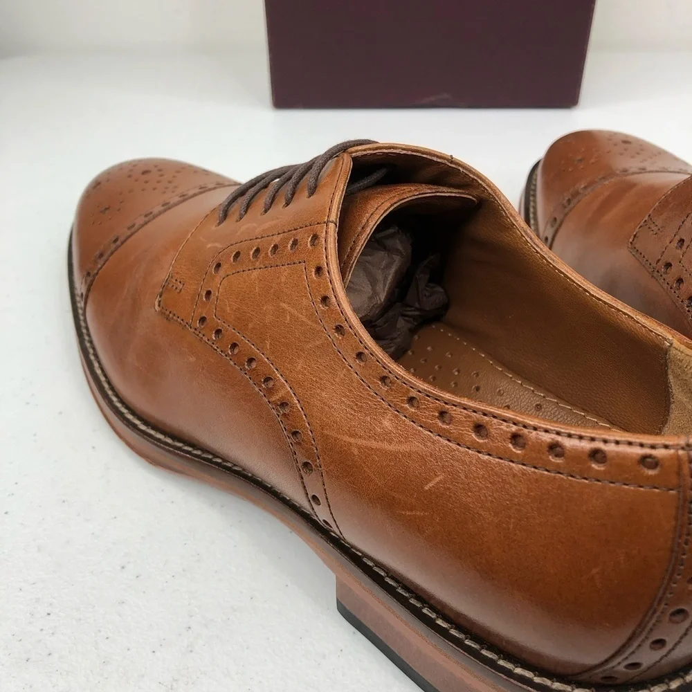 JOHNSTON & Murphy Dempsey Cap Toe Oxford Shoes